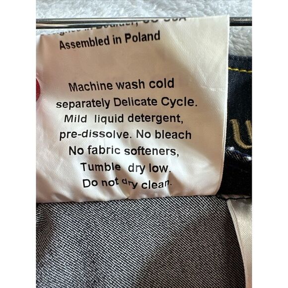 Gutos Equestrian Riding Pants Women 28 Leather Knee Patch Blue Stretch Horseback - Picture 7 of 16